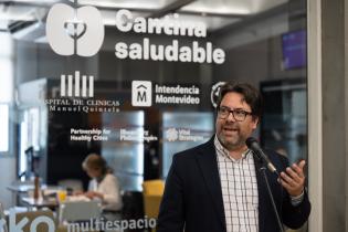 Inauguración de cantina saludable en el Hospital de Clínicas