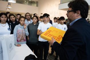 Visita de Liceo del Pueblo Grecco, Centro Educativo Integrado