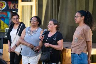 «Teatrino» de la Comedia Nacional en la peatonal Curuguaty «Teatrino» de la Comedia Nacional en la peatonal Curuguaty