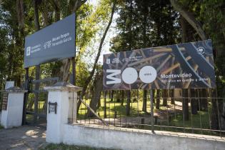 Cartelería por los 300 años de Montevideo en el Museo y Parque Fernando García 