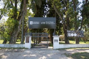 Cartelería por los 300 años de Montevideo en el Museo y Parque Fernando García 