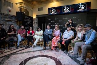 Conferencia de prensa por el 25º aniversario de la Sala Zitarrosa Conferencia de prensa por el 25º aniversario de la Sala Zitarrosa