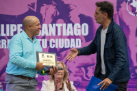 Conferencia de prensa por el lanzamiento de la 29ª edición de la carrera San Felipe y Santiago