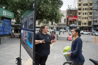 Punto Verde en la explanada de la Intendencia