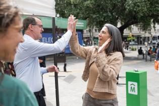Punto Verde en la explanada de la Intendencia Punto Verde en la explanada de la Intendencia