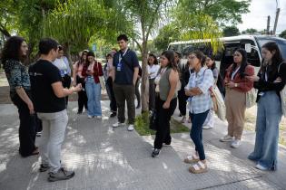Visita al Complejo Sacude en el marco de las jornadas de jóvenes investigadores de AUGM Visita al Complejo Sacude en el marco de las jornadas de jóvenes investigadores de AUGM