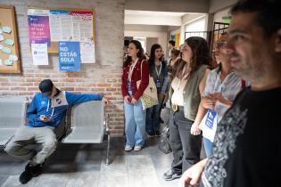 Visita al Complejo Sacude en el marco de las jornadas de jóvenes investigadores de AUGM Visita al Complejo Sacude en el marco de las jornadas de jóvenes investigadores de AUGM