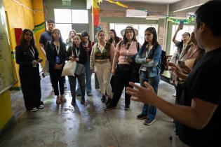 Visita al Complejo Sacude en el marco de las jornadas de jóvenes investigadores de AUGM Visita al Complejo Sacude en el marco de las jornadas de jóvenes investigadores de AUGM