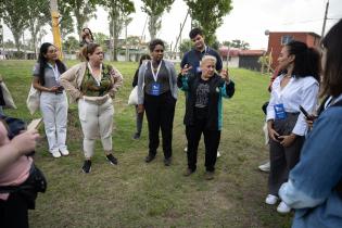 Visita al Complejo Sacude en el marco de las jornadas de jóvenes investigadores de AUGM