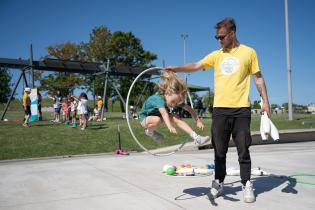 ABC + Deporte y Cultura en el parque Idea Vilariño