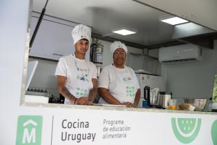 Curso de Cocina Uruguay en coordinación con la Secretaría de las personas mayores, en el CEDEL de Carrasco