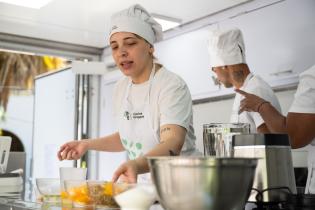 Curso de Cocina Uruguay en coordinación con la Secretaría de las personas mayores, en el CEDEL de Carrasco