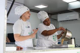 Curso de Cocina Uruguay en coordinación con la Secretaría de las personas mayores, en el CEDEL de Carrasco Curso de Cocina Uruguay en coordinación con la Secretaría de las personas mayores, en el CEDEL de Carrasco