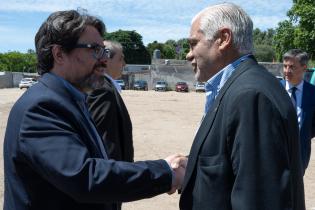 Colocación de piedra fundamental del nuevo edificio de la Escue Colocación de piedra fundamental del nuevo edificio de la Escuela Horizonte, 14 de Noviembre de 2024