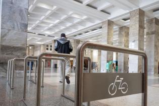 Registro nuevos bicicletarios en el Palacio Municipal