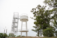 Inauguración del mirador de Santiago Vázquez