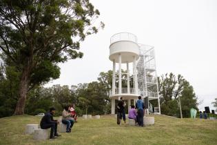 Inauguración del mirador de Santiago Vázquez