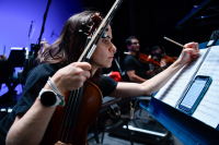 Ensayo: Tropical de Gala, con la Decana y la Orquesta Filarmónica de Montevideo