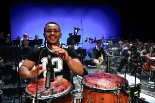 Ensayo: Tropical de Gala, con la Decana y la Orquesta Filarmónica de Montevideo Ensayo: Tropical de Gala, con la Decana y la Orquesta Filarmónica de Montevideo