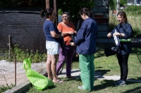 Entrega de kits para utilizar en caso de inundaciones en Arroyo Manga