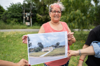 Recorrida por Casa Adulto Mayor en Pajas Blancas