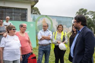 Recorrida por Casa Adulto Mayor en Pajas Blancas