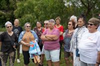 Recorrida por Casa Adulto Mayor en Pajas Blancas