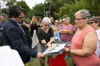 Recorrida por Casa Adulto Mayor en Pajas Blancas