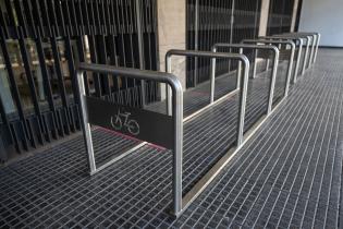 Registro nuevos bicicletarios en el Palacio Municipal