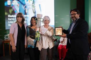 Declaración de Ciudadanas Ilustres de Montevideo a Rosario Aguirre, Lilián Abracinskas y Karina Nuñez Declaración de ciudadanas Ilustres de Montevideo a Rosario Aguirre, Lilián Abracinskas y Karina Nuñez
