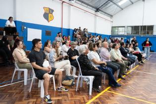 Inauguración de obra del Presupuesto Participativo: Acondicionamiento del gimnasio de ASUR Inauguración de obra del Presupuesto Participativo: Acondicionamiento del gimnasio de ASUR