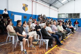 Inauguración de obra del Presupuesto Participativo: Acondicionamiento del gimnasio de ASUR