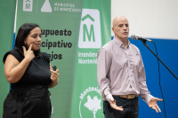 Inauguración de obra del Presupuesto Participativo: Acondicionamiento del gimnasio de ASUR