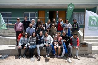 Inauguración de viviendas para el realojo de familias del asentamiento El Progreso