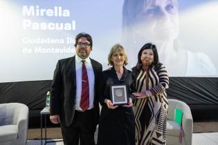 Declaración de Mirella Pascual como Ciudadana Ilustre de Montevideo