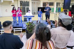 Emicer muestra musical,  en el marco de Montevideo sin barreras