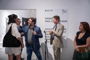  Entrega del premio Paul Cézanne en el Centro de exposiciones SUBTE