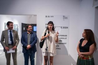  Entrega del premio Paul Cézanne en el Centro de exposiciones SUBTE