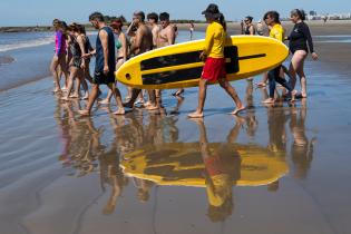 Taller de surf Adaptado, Soñando sobre las olas.