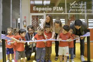 Inauguración de espacio primera infancia en el Espacio Modelo