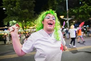 Desfile del Carnaval de las Promesas por Av. 18 de Julio Desfile del Carnaval de las Promesas por Av. 18 de Julio