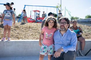 Inauguración de nueva plaza en Paso Morlán Inauguración de nueva plaza en Paso Morlán