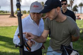 Presentación de georradar para detectar y evitar posibles derrumbes en la Rambla