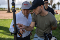 Presentación de georradar para detectar y evitar posibles derrumbes en la Rambla