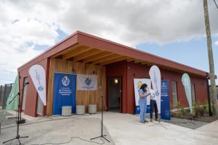  Inauguración de policlínica en el Parque Cauceglia