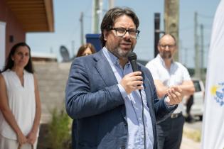  Inauguración de policlínica en el Parque Cauceglia