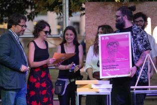 Entrega de premios Onetti en Feria Ideas+