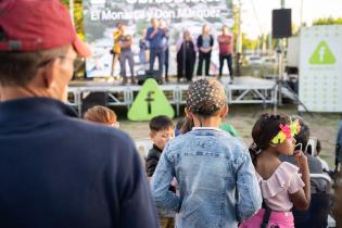 Inauguración de obras viales en los barrios El Monarca y Don Márquez