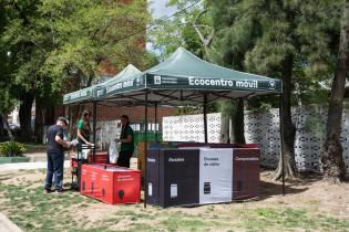 Ecocentro móvil en Parque Posadas Ecocentro móvil en Parque Posadas