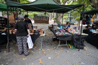 Feria de Reyes en la plaza de los Treinta y Tres